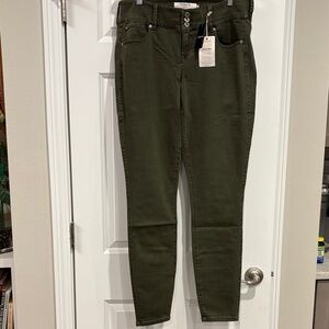 Torrid Dark Green Skinny Jeans